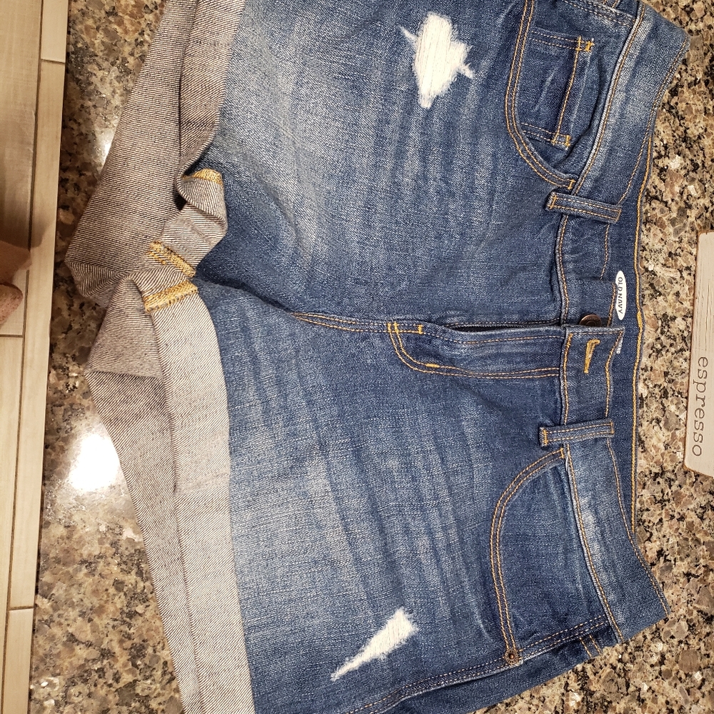 Old navy denim jean shorts